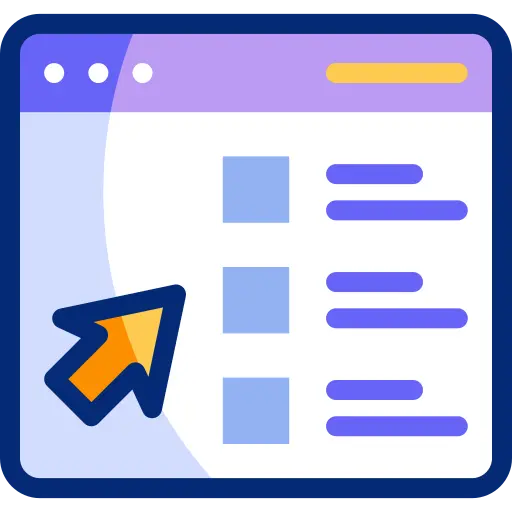 webpage list